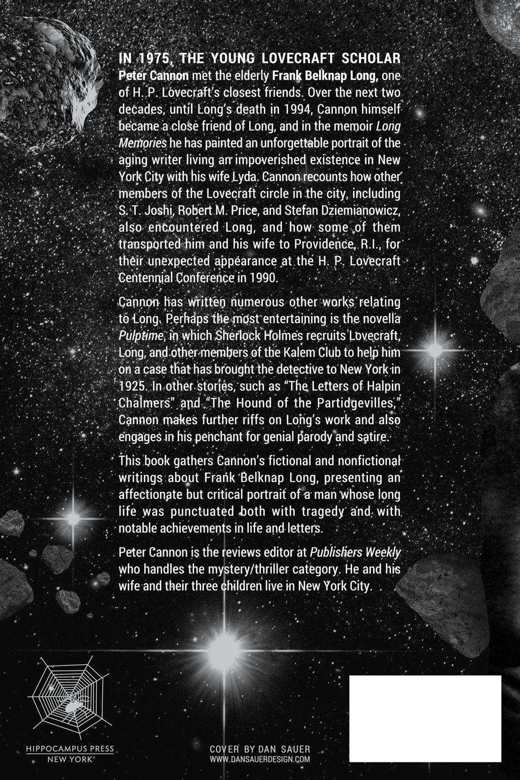 Long Memories and Other Writings by Peter Cannon | Jackanapes Press